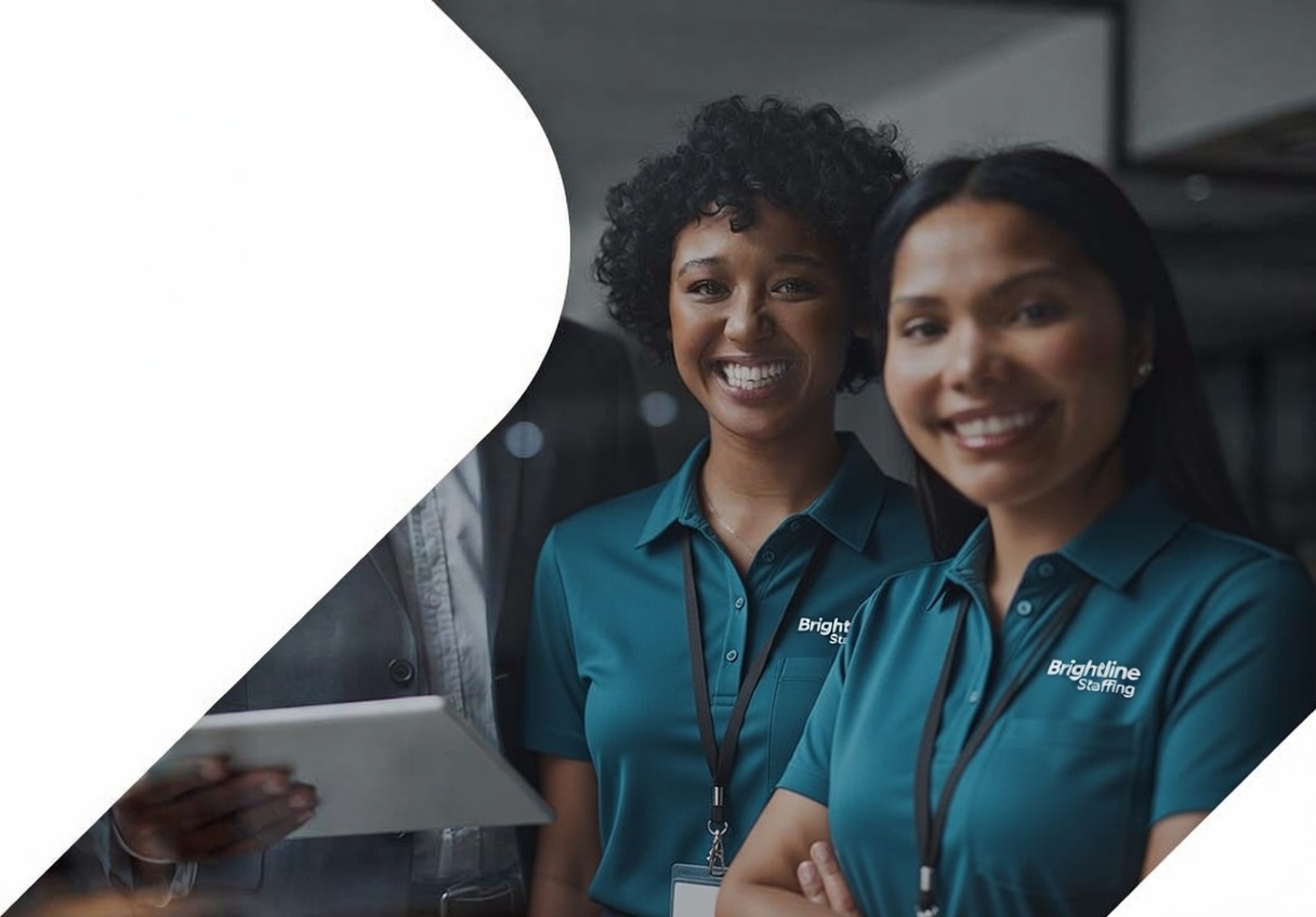 Support workers assisting in supported living service